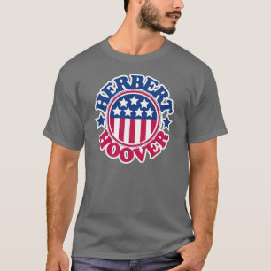 Camiseta Presidente Herbert Hoover dos E.U.