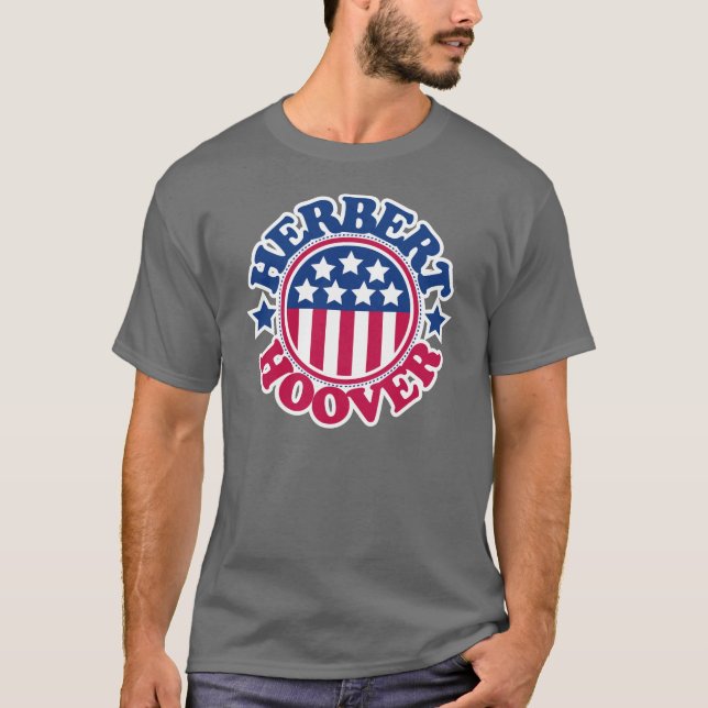 Camiseta Presidente Herbert Hoover dos E.U. (Frente)