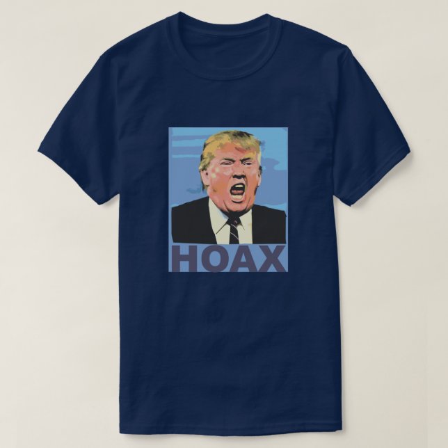 Camiseta Presidente Hoax (Frente do Design)