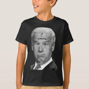 Camiseta Presidente Joe Biden Buffering Sarcástico Presente