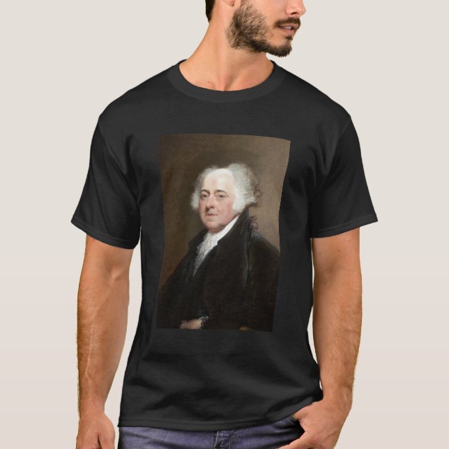Camiseta Presidente John Adams (Frente)