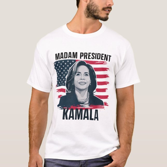 Camiseta Presidente Kamala Harris (Frente)