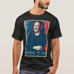 Camiseta Presidente Kamala Harris Primeiro Presidente da Mu