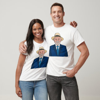 Camiseta Presidente Lula da Silva Arte - Líder Brasileiro P