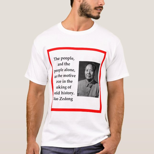Camiseta Presidente Mao (Frente)