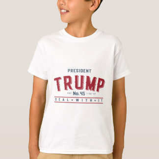 Camiseta Presidente Trump 45 Aceite