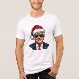 Camiseta Presidente Trump Christmas Retornando a América
