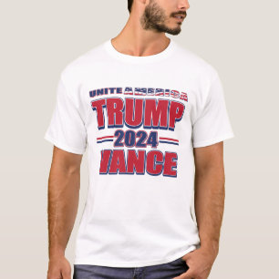 Camiseta Presidente Trump e JD Vance 2024