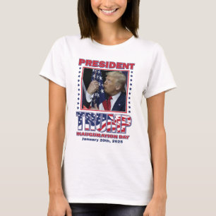 Camiseta Presidente Trump Inauguração