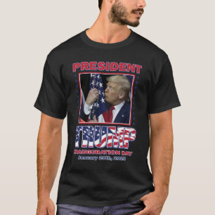 Camiseta Presidente Trump Inauguração