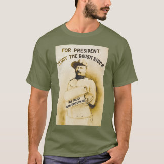 Camiseta Presidente Ursinho - Rough Rider 🫎 Roosevelt
