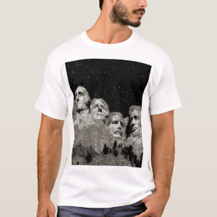 Camiseta Presidentes Americanos Monte Rushmore,