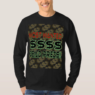 CAMISETA PRESIDENTES MORTOS (MAIS PROCURADOS)