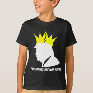 Camiseta Presidentes Não São Reis - Donald Trump Quebrou