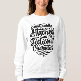 Camiseta Preso emocionalmente a um personagem fictício