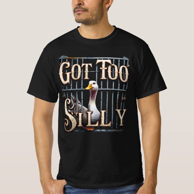 Camiseta Preso na Cadeia do Ganso Bobalhão (Frente)