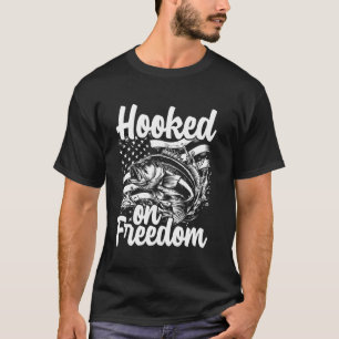 Camiseta Preso Na Liberdade Pescando Peixe Pescador Orgulho