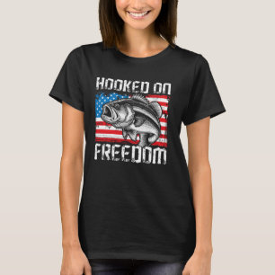Camiseta Preso Na Liberdade Pescando Peixes Pescador Orgulh