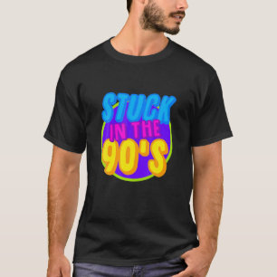 Camiseta Preso Na Tela Do Retro Vintage De 90