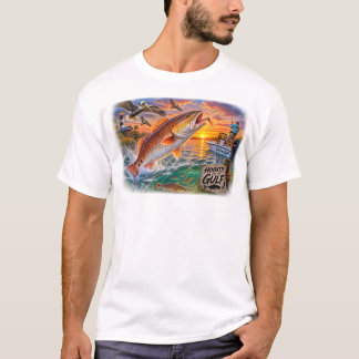 Camiseta Preso no Golfo – Pesca de Robalo