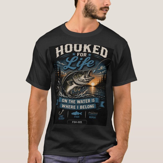 CAMISETA PRESO PARA A VIDA (Frente)