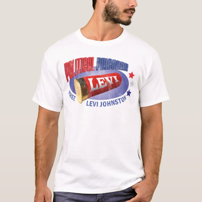 Camiseta Preso político Levi Johnston (Frente)