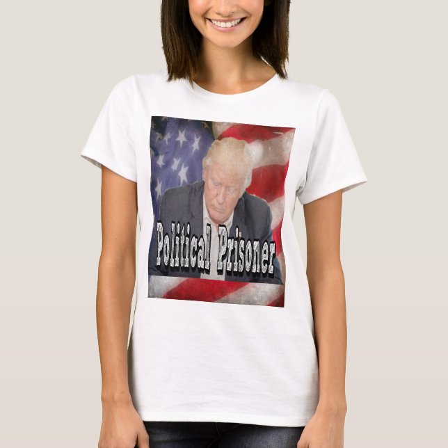 Camiseta Preso Político Trump (Frente)