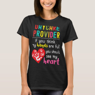 Camiseta Prestador de cuidados de dia Apreciação de Profess