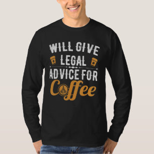 Camiseta Prestará Aconselhamento Jurídico A Cafés Advogados