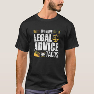 Camiseta Prestará Aconselhamento Jurídico Para O Attorado D