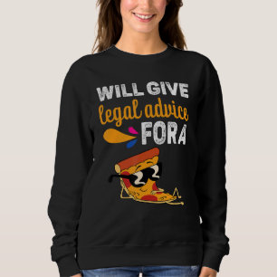 Camiseta Prestará Aconselhamento Jurídico Para Uma Pizza Pi