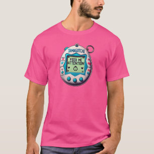 Camiseta Preste atenção - Tamagotchi