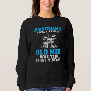 Camiseta Presumindo Que Eu Era Como A Maioria Dos Velhos Er