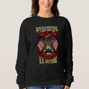 Camiseta Presumindo que eu era um Velho Foi Seu Primeiro Er