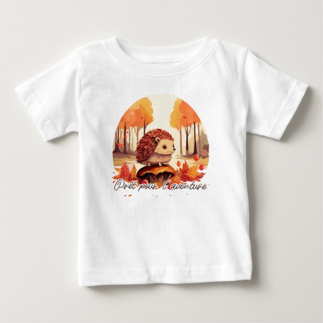 Camiseta Prêt pour l'aventure aussi (Frente)