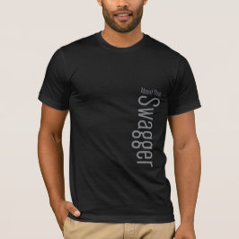 Camiseta preta básica de uso masculino