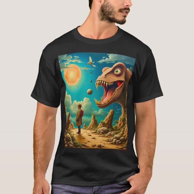 Camiseta Preta Básica Masculina (Frente)