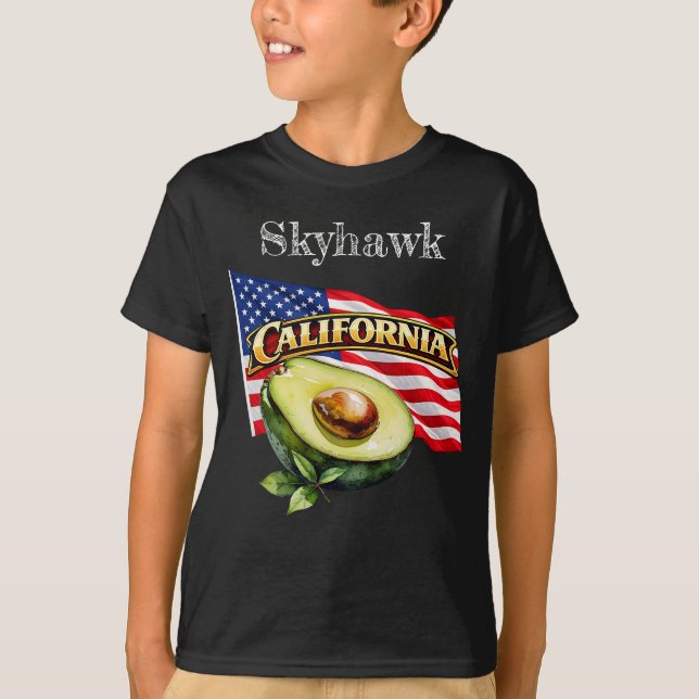 Camiseta Preta California Boy (Frente)