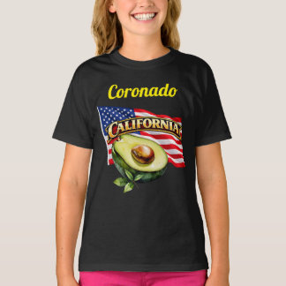 Camiseta preta California Girl
