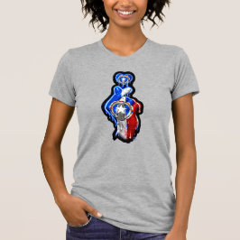 Camiseta Preta CNMI Finger Heart Black-Out