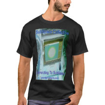Camiseta preta "Conectando ao SubEspaço" masculina