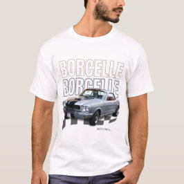 Camiseta Preta de Carro Retro Negrito