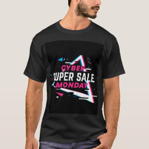 Camiseta preta de designer premium para estilo diá