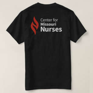 Camiseta Preta do Centro para Enfermeiros de Misso