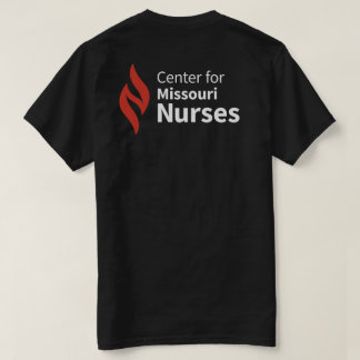 Camiseta Preta do Centro para Enfermeiros de Misso