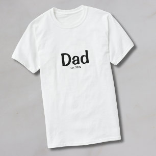 Camiseta Preta Estabelecido Papai