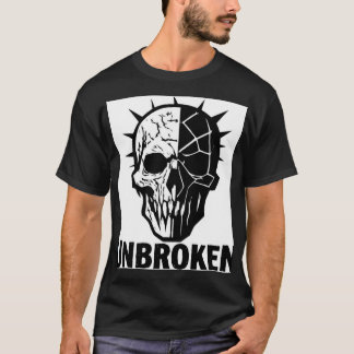 Camiseta preta gráfica de streetwear ousada
