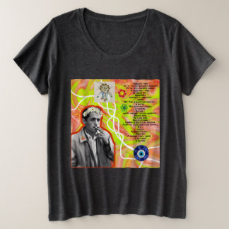 Camiseta Preta Hippie - Boho Gráfica Tee