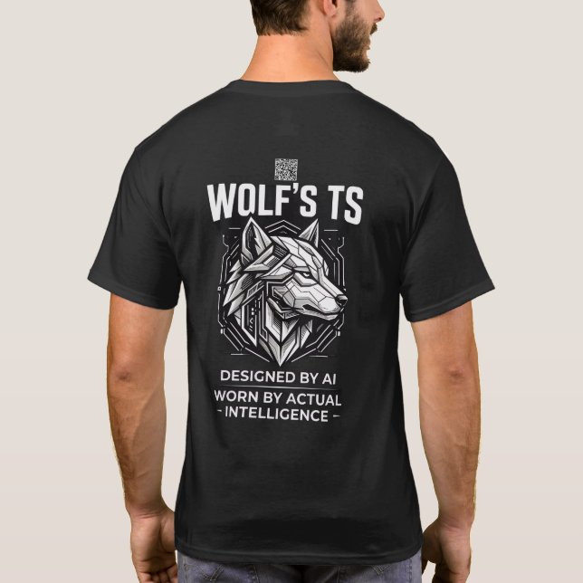 Camiseta Preta Lisa (Verso)
