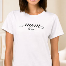 Camiseta Preta Mãe Estabelecida
